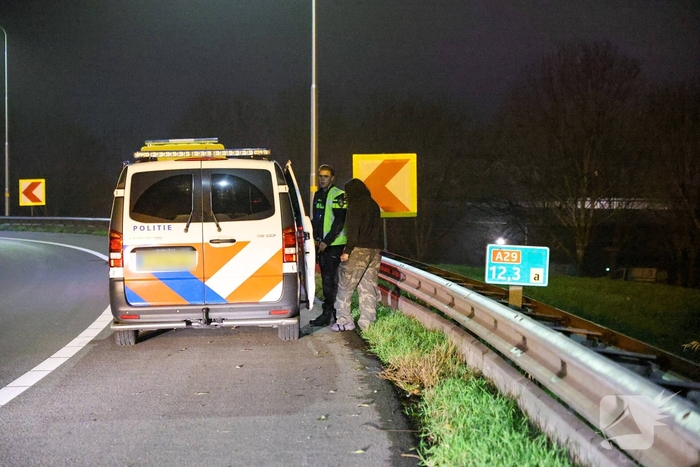 Man onder invloed betrokken bij eenzijdig ongeval