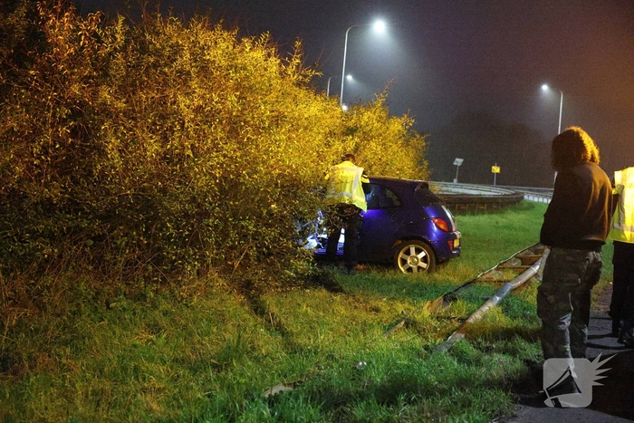 Man onder invloed betrokken bij eenzijdig ongeval