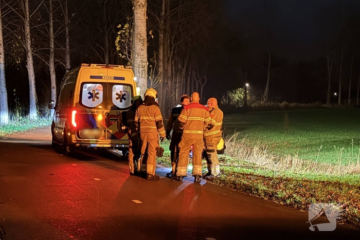 Scootmobielrijder raakt te water en gewond