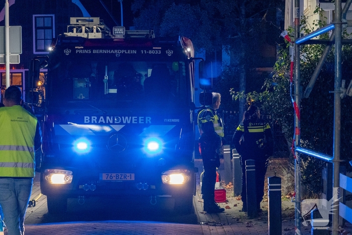 Rookontwikkeling door keukenbrand