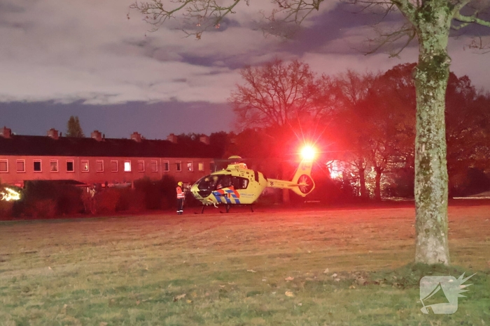 Medische noodsituatie vereist inzet traumahelikopter