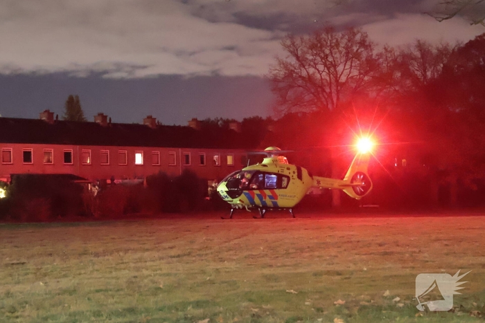 Medische noodsituatie vereist inzet traumahelikopter