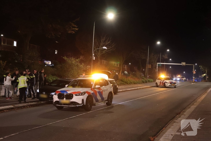 Vrachtwagen vast in tunnel, bestuurder gewond