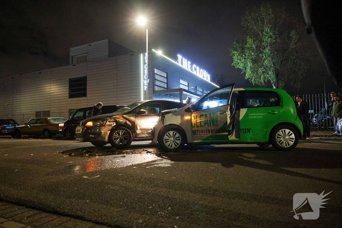 auto aangereden bij ongeval