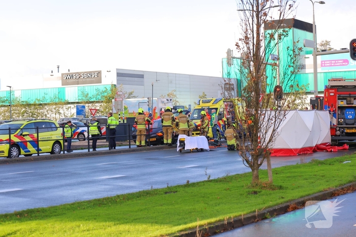 Bestuurder bekneld na ongeval