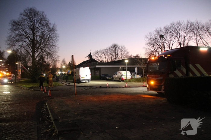 Flinke rookontwikkeling bij brand in bijgebouw