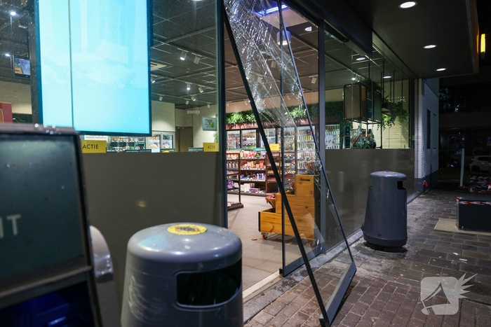 Mislukte diefstal in tankstation