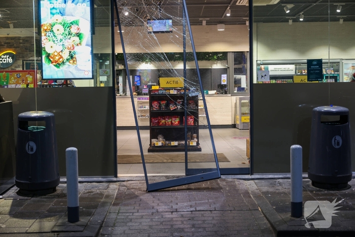 Mislukte diefstal in tankstation
