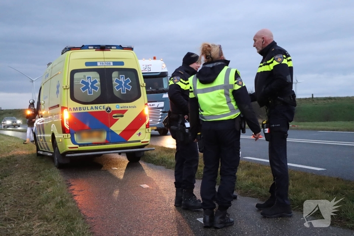 Hulpdiensten massaal naar ongeval