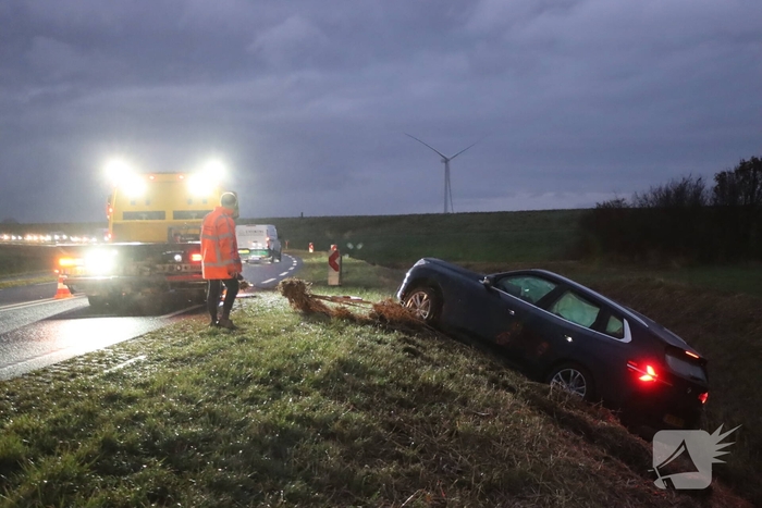 Hulpdiensten massaal naar ongeval