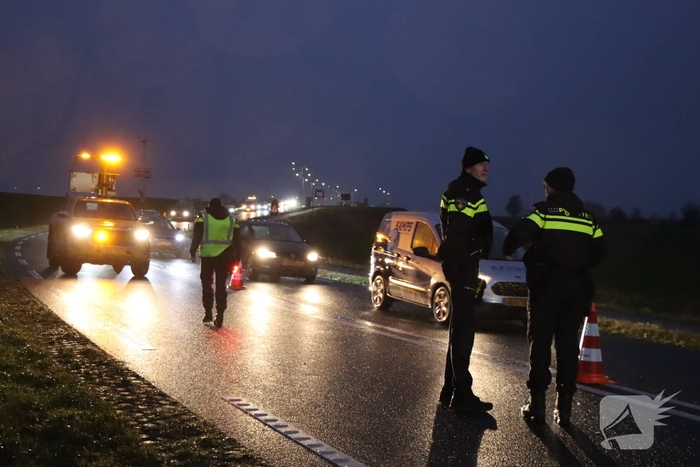 Hulpdiensten massaal naar ongeval