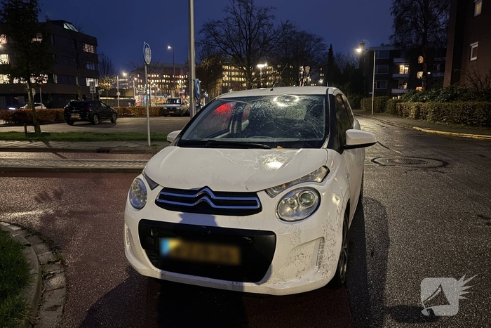 Aanrijding tussen auto en bakfiets leidt tot twee gewonden