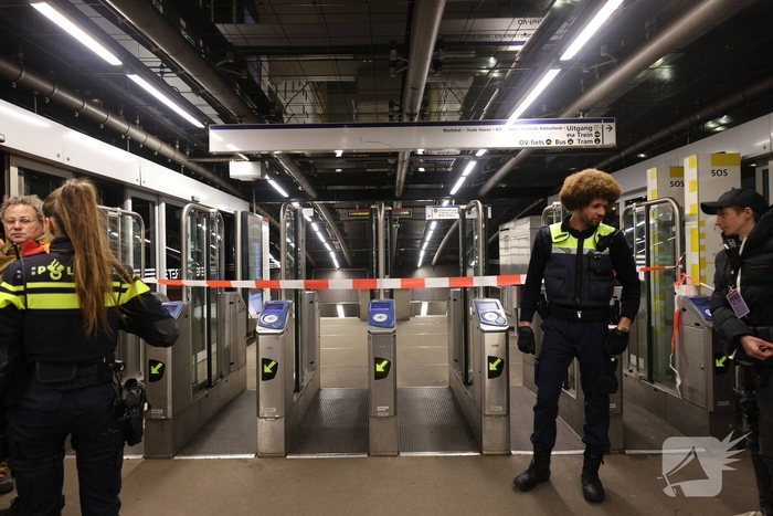 Ongeval in metro leidt tot verwondingen en verkeershinder