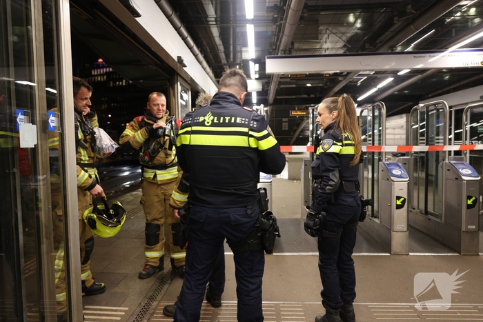 Ongeval in metro leidt tot verwondingen en verkeershinder