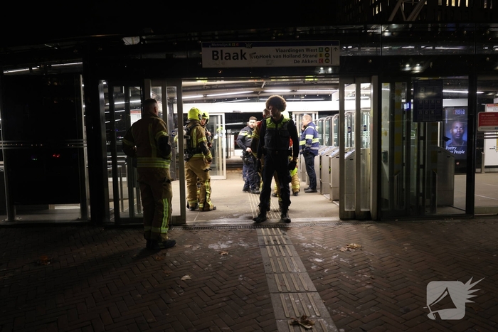 Ongeval in metro leidt tot verwondingen en verkeershinder