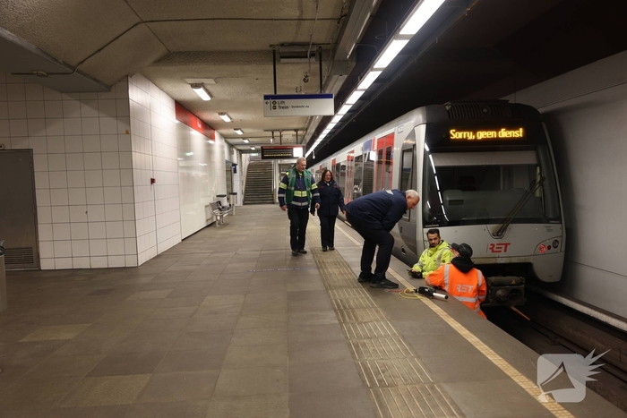 Ongeval in metro leidt tot verwondingen en verkeershinder
