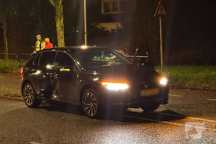 Botsing tussen twee auto's zonder gewonden