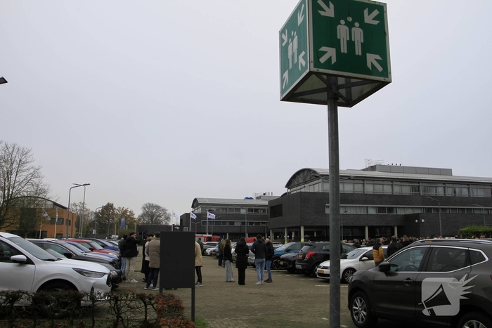 Brandalarm af bij laswerkzaamheden