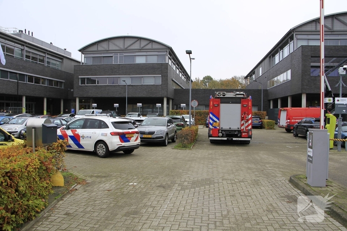 Brandalarm af bij laswerkzaamheden