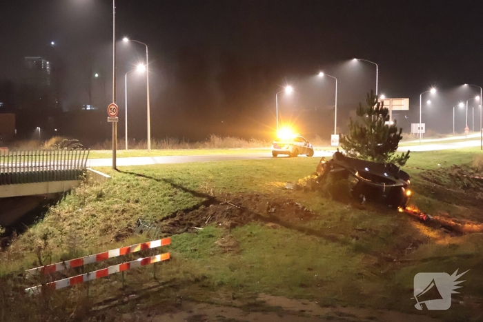 Bestuurder overlijdt na ongeval