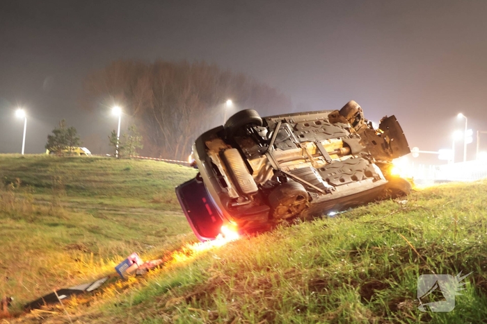 Bestuurder overlijdt na ongeval