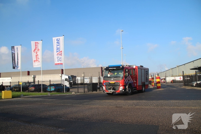 Brand snel onder controle op industrieterrein
