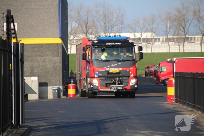 Brand snel onder controle op industrieterrein