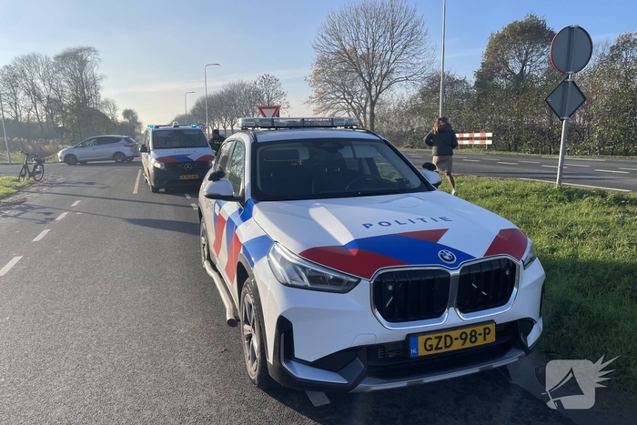Brand in schoorsteen van oude boerderij