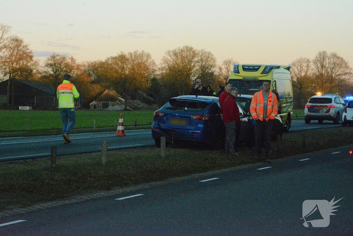 Drie voertuigen betrokken bij ongeval