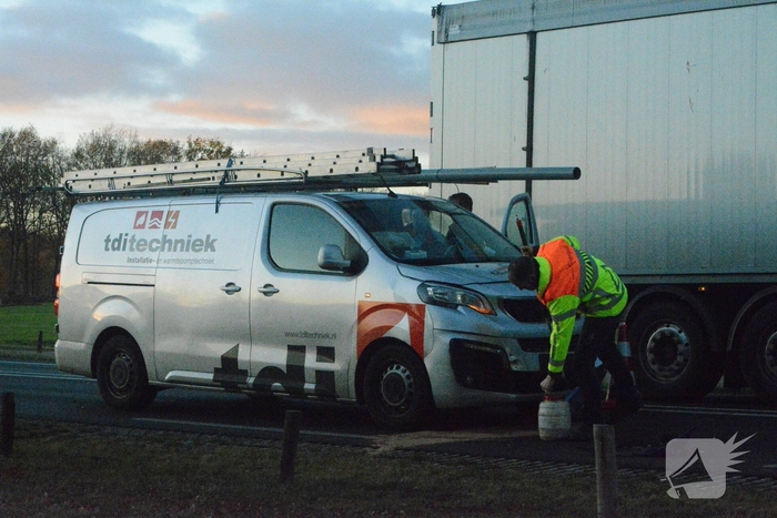 Drie voertuigen betrokken bij ongeval