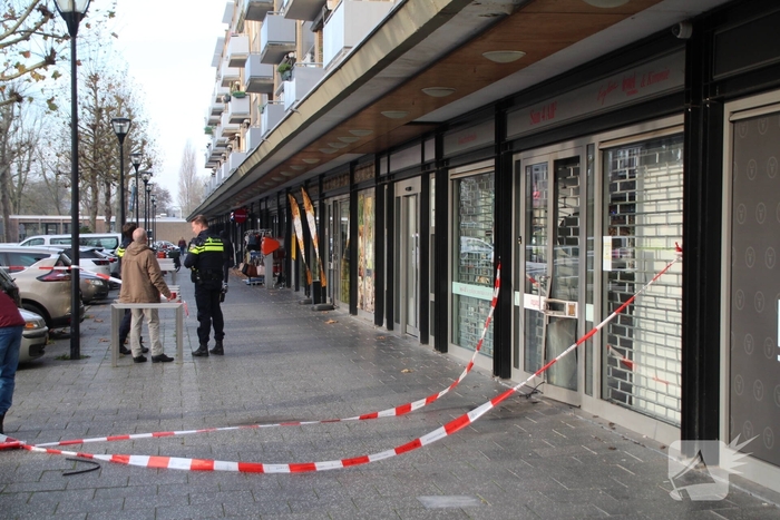 Schade bij zonnestudio door explosie