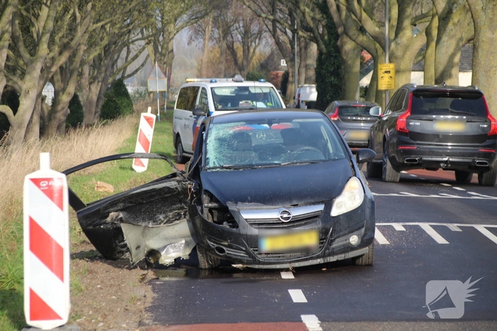 Flinke schade bij ongeval met auto