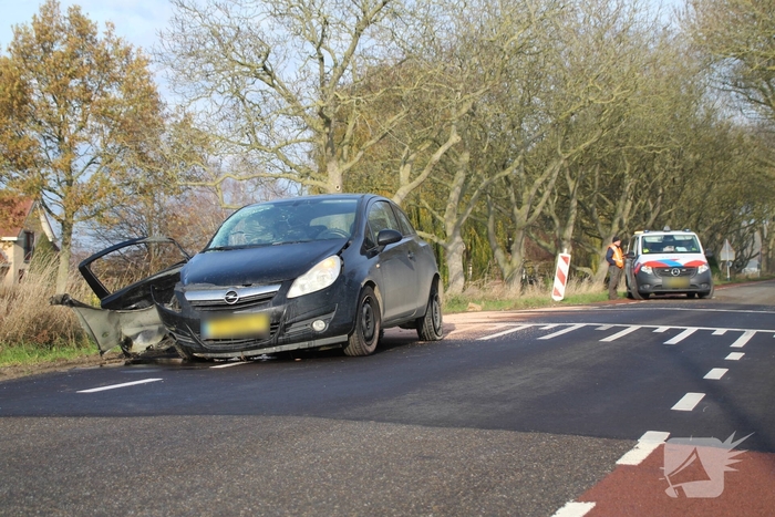 Flinke schade bij ongeval met auto