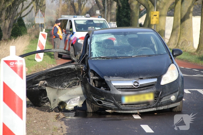 Flinke schade bij ongeval met auto