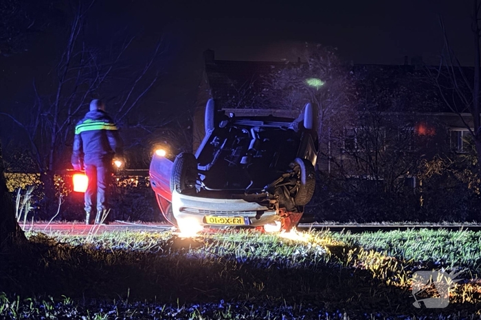 Domino's bezorger betrokken bij ongeval