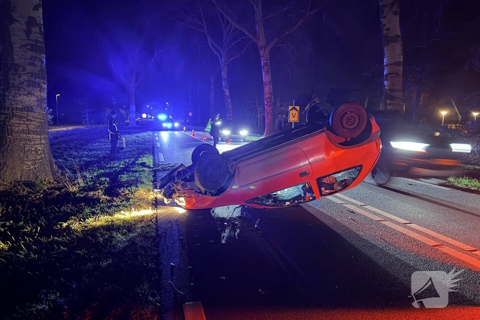 Domino's bezorger betrokken bij ongeval