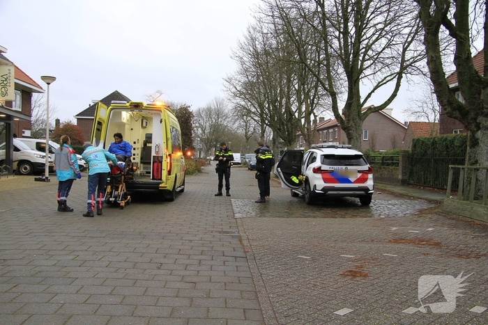 Maaltijdbezorger raakt lichtgewond bij ongeval