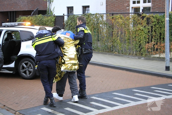 Maaltijdbezorger raakt lichtgewond bij ongeval