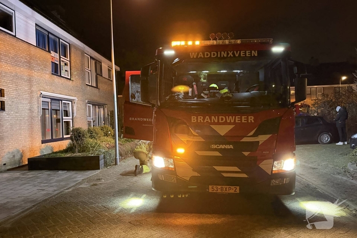 Brandweer ingezet vanwege schoorsteenbrand