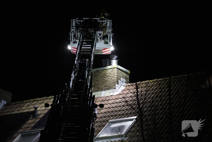 Brandweer ingezet vanwege schoorsteenbrand