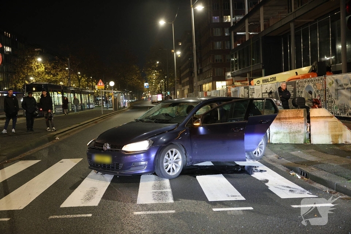 Twee gewonden na ongeval tussen twee auto's