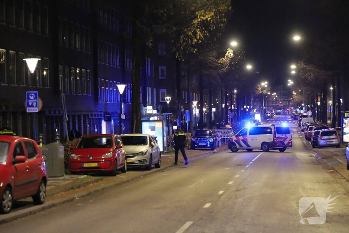 Schietpartij bij café