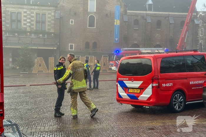 Brand in restaurant leidt tot ontruiming