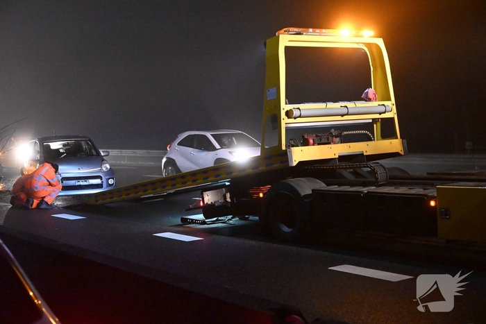 Drie voertuigen betrokken bij botsing