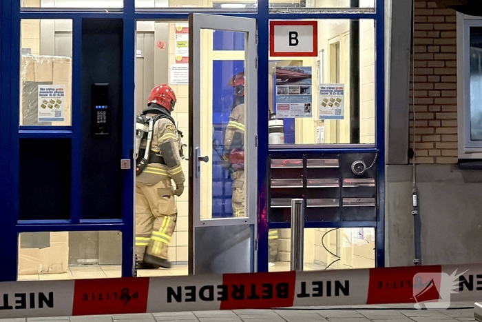 Melding van brandgerucht leidt tot middelbrand