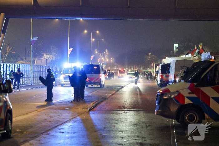 Mobiele Eenheid paraat bij wedstrijd Feyenoord tegen Celtic