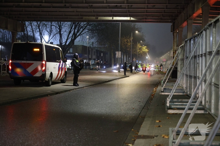 Mobiele Eenheid paraat bij wedstrijd Feyenoord tegen Celtic