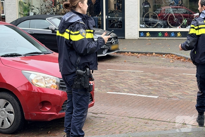 Fietser gewond na aanrijding met auto