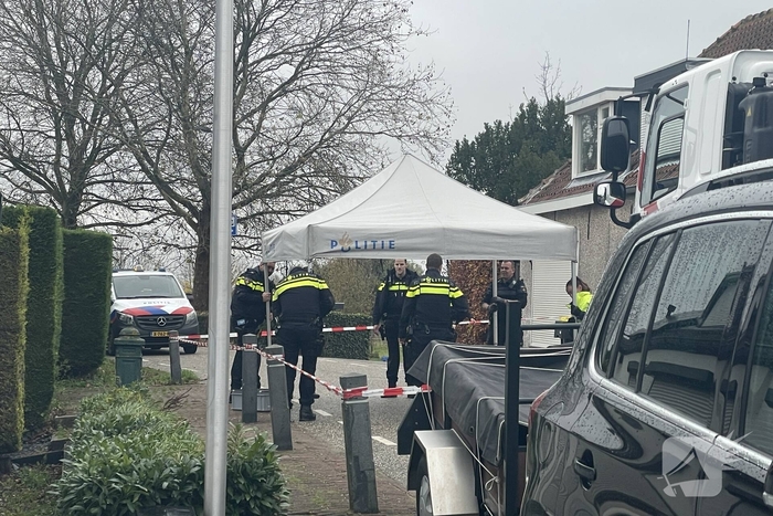 Politie zet straat af na noodlottig incident