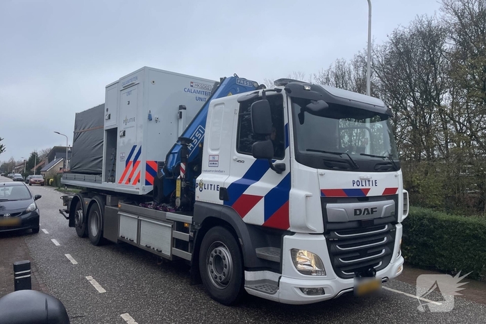 Politie zet straat af na noodlottig incident